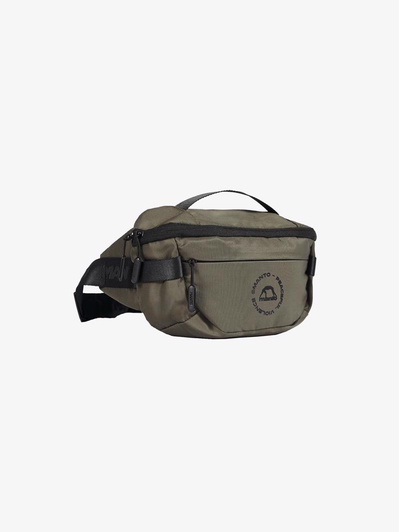 MANTO waist bag circle khaki